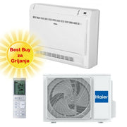 HAIER KLIMA UREĐAJ 3,4kW AF35S2SD1FA/1U35S2SM1FA - Podna/Parapetna, za prostor do 35m2, A++ energetska klasa