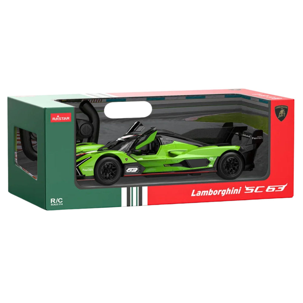 Licencirani auto na daljinsko upravljanje  Lamborghini SC63 Rastar 1:14 - zeleni