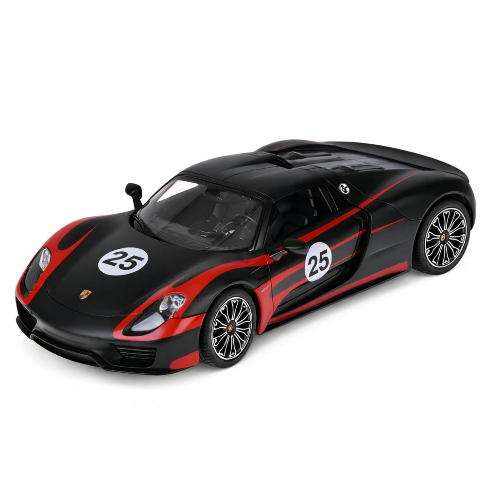 Licencirani auto na daljinsko upravljanje Porsche 918 Spyder Performance Rastar 1:14 - Crni