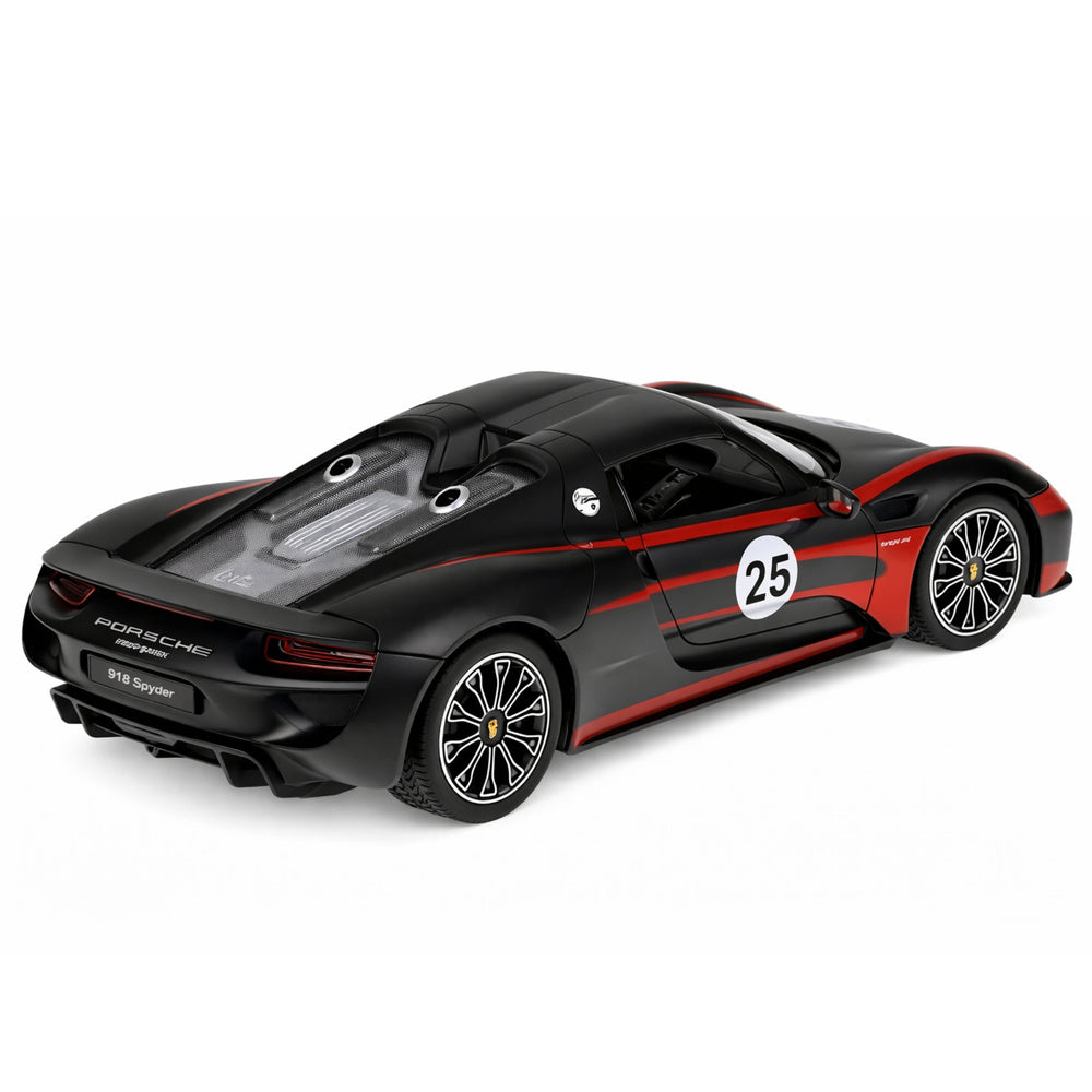Licencirani auto na daljinsko upravljanje Porsche 918 Spyder Performance Rastar 1:14 - Crni