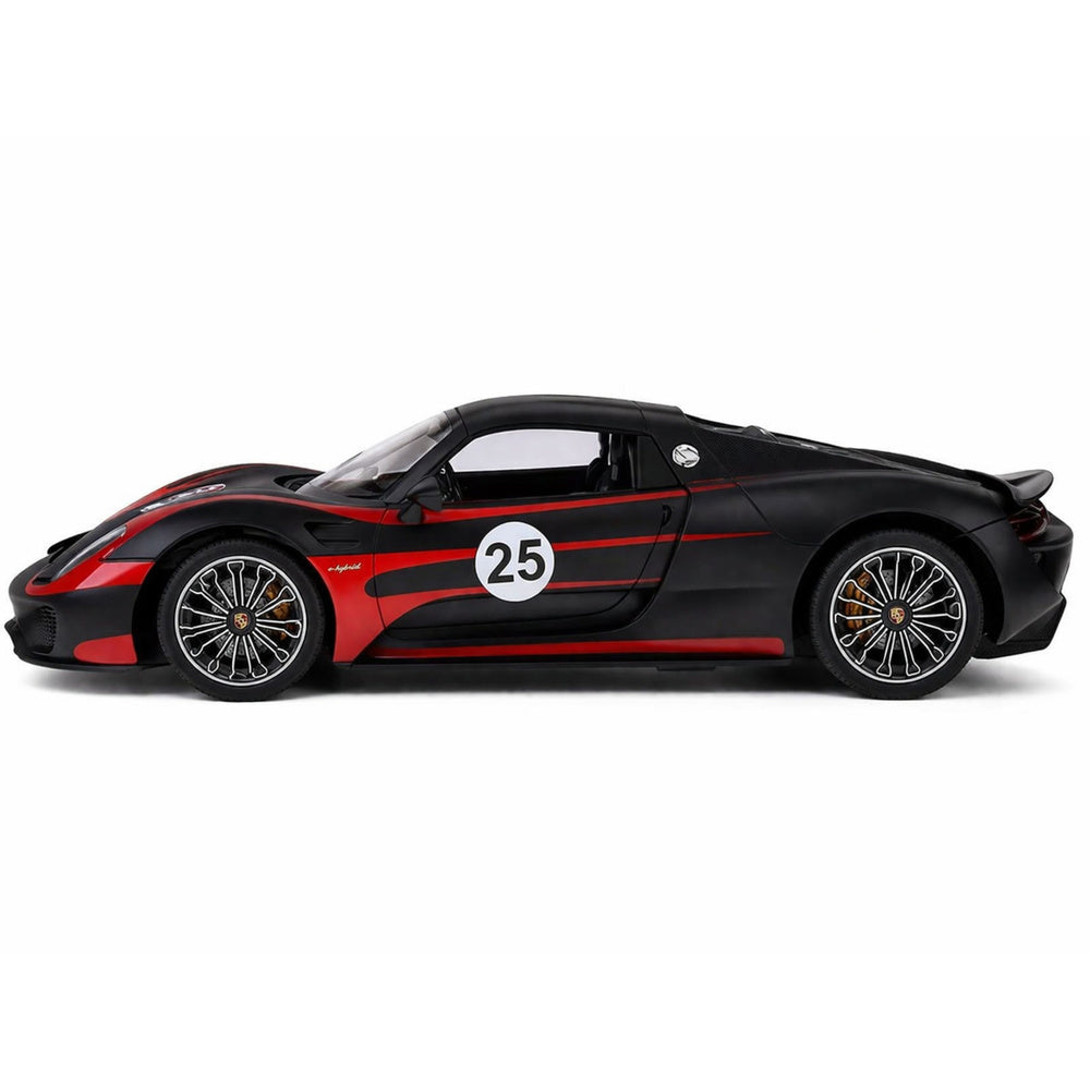 Licencirani auto na daljinsko upravljanje Porsche 918 Spyder Performance Rastar 1:14 - Crni