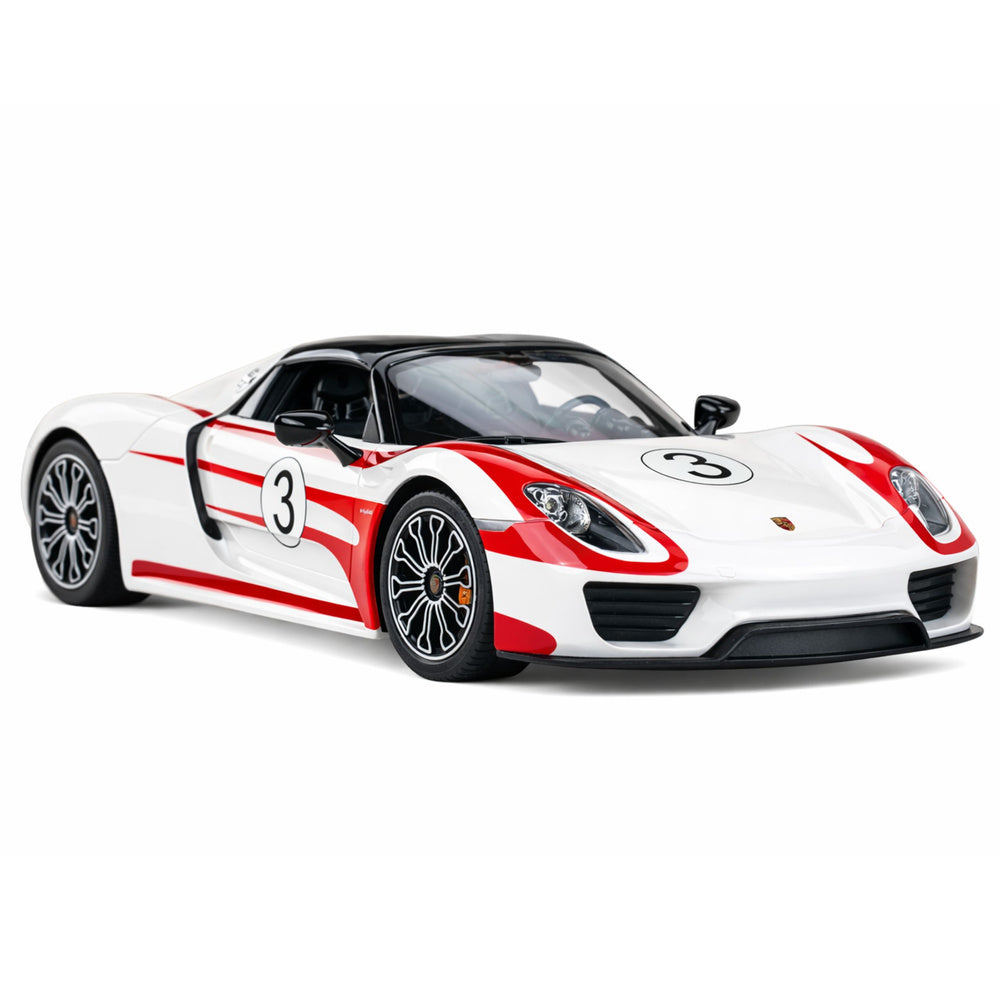 Licencirani auto na daljinsko upravljanje Porsche 918 Spyder Performance Rastar 1:14 - bijeli