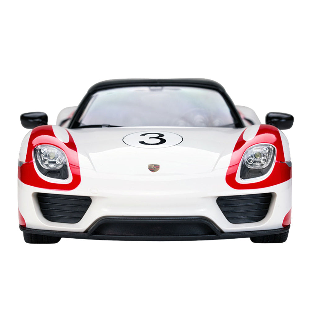 Licencirani auto na daljinsko upravljanje Porsche 918 Spyder Performance Rastar 1:14 - bijeli