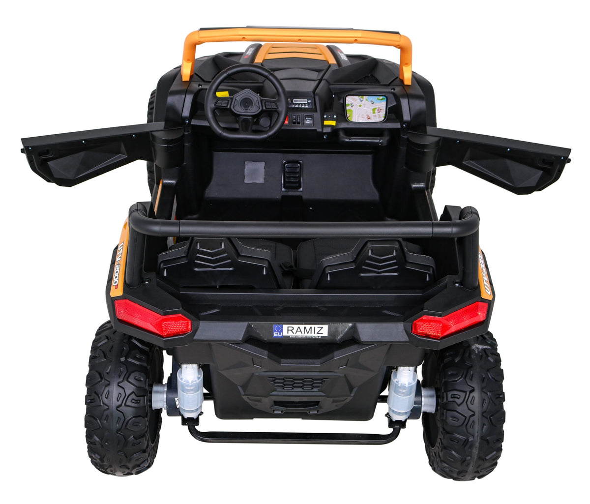 Buggy na akumulator ATV Racing 4x4 - dvosjed - zlatni