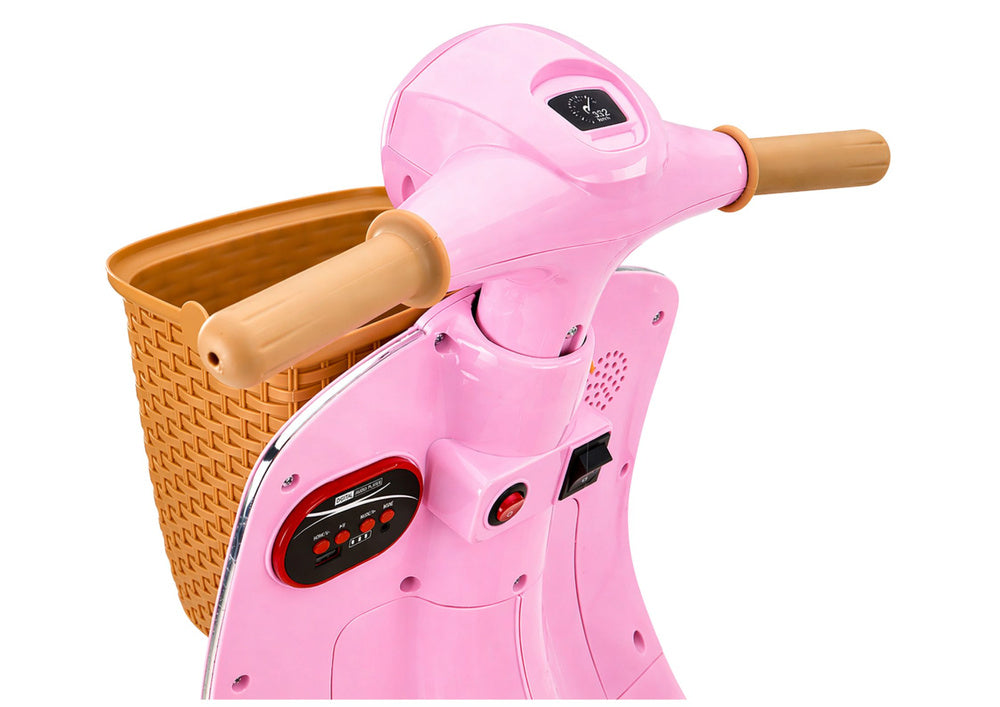 Licencirani motor na akumulator Vespa XW-05 35W – tamno rozi
