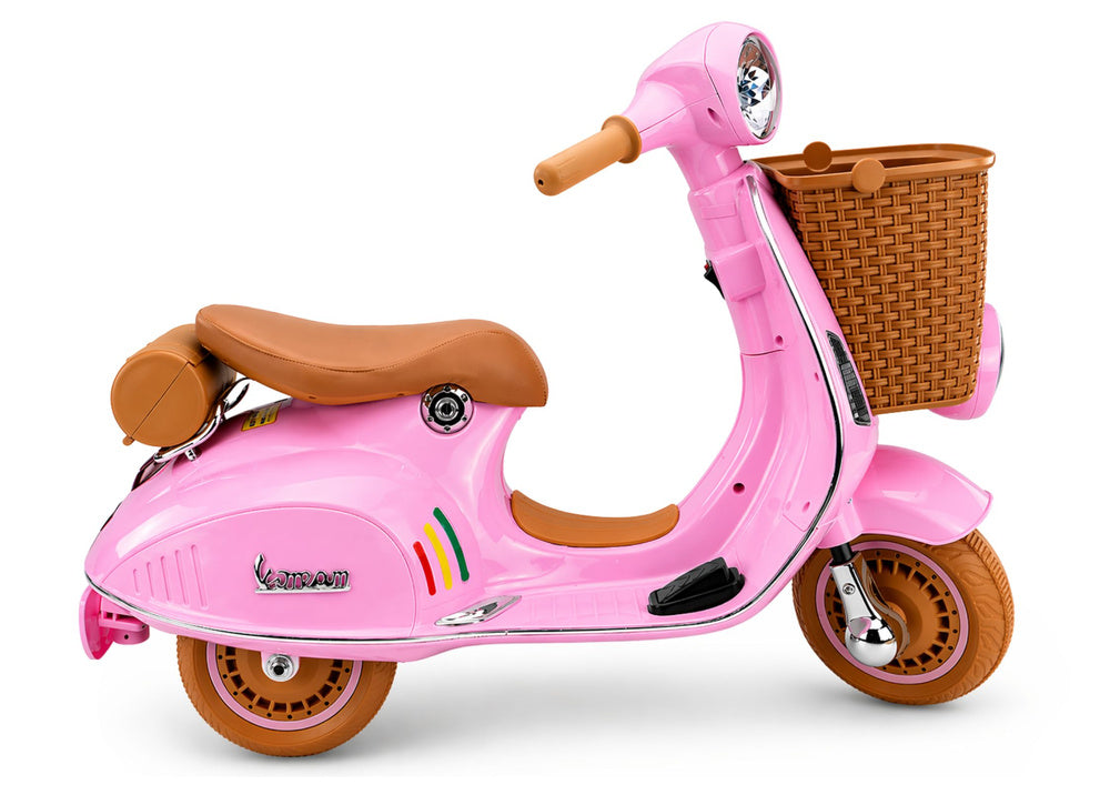 Licencirani motor na akumulator Vespa XW-05 35W – tamno rozi