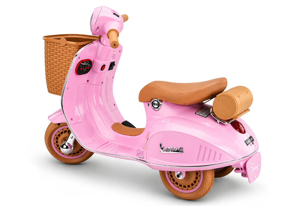 Licencirani motor na akumulator Vespa XW-05 35W – tamno rozi