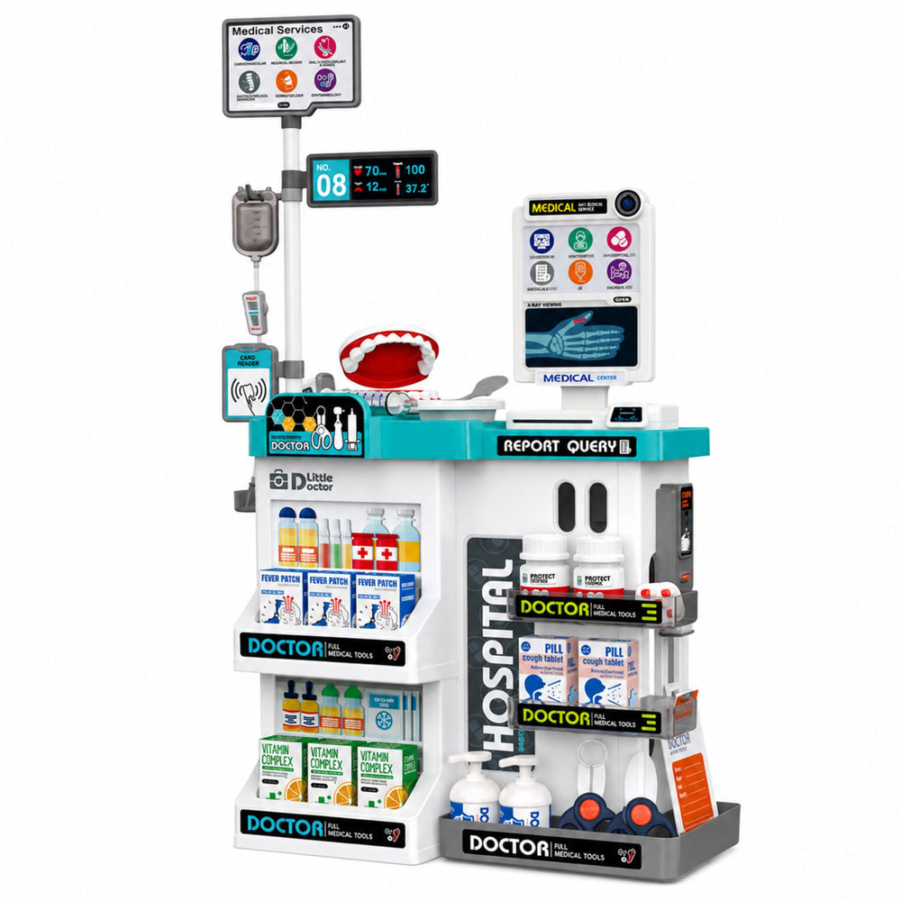 Veliki medicinski set za igru sa 61 elementom - 81 cm