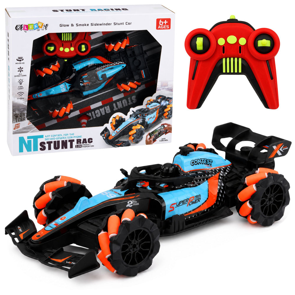 Remote Controlled RC Car 360° Rotation 4WD Lights 1:14
