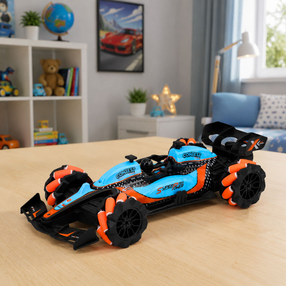 Remote Controlled RC Car 360° Rotation 4WD Lights 1:14