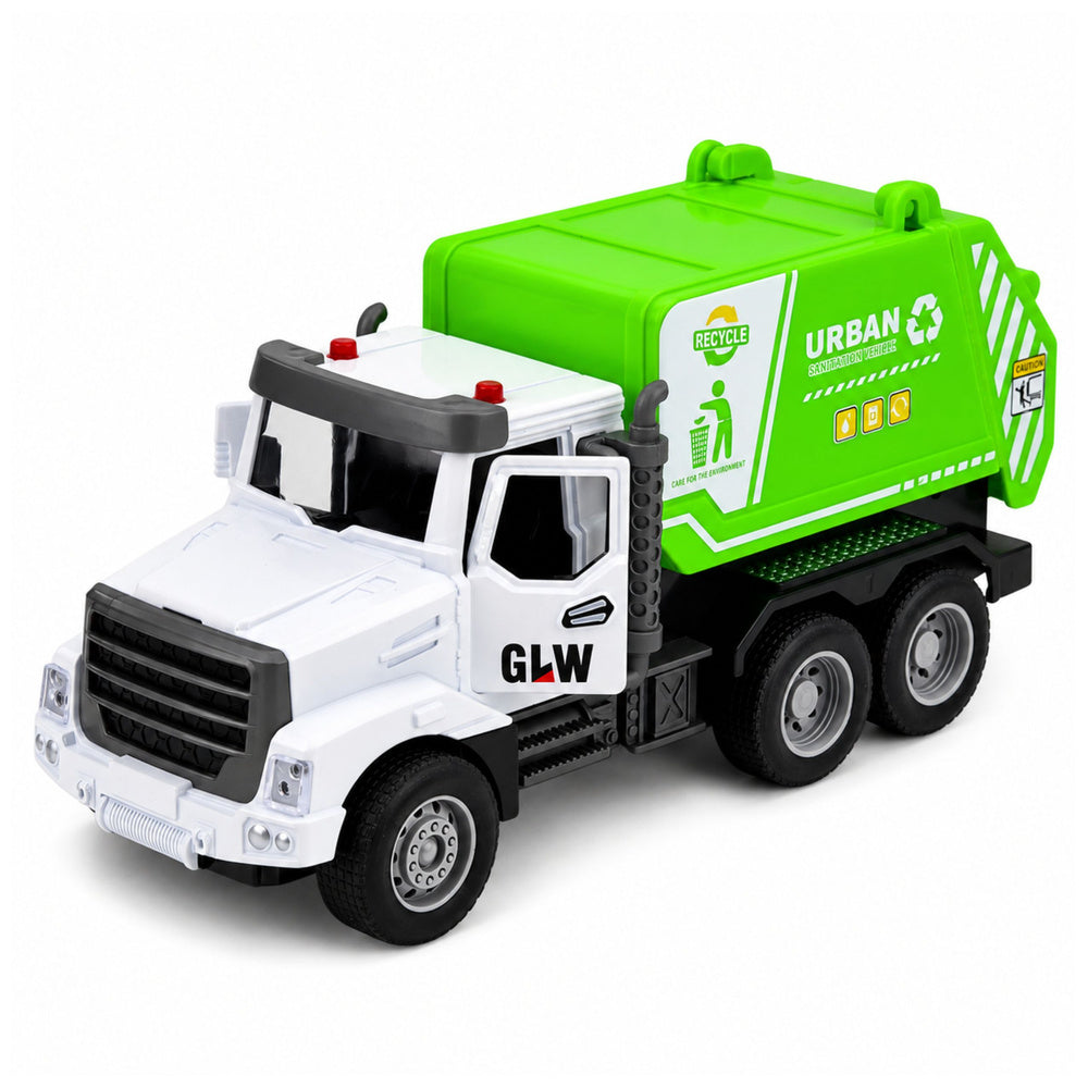 Municipal Vehicle Metal Cabin Drive Opening Doors Lights Sounds 1:46
