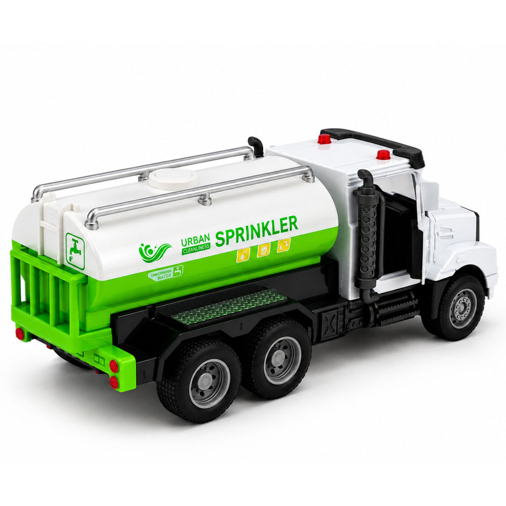 Municipal Vehicle Metal Cabin Drive Opening Doors Lights Sounds 1:46