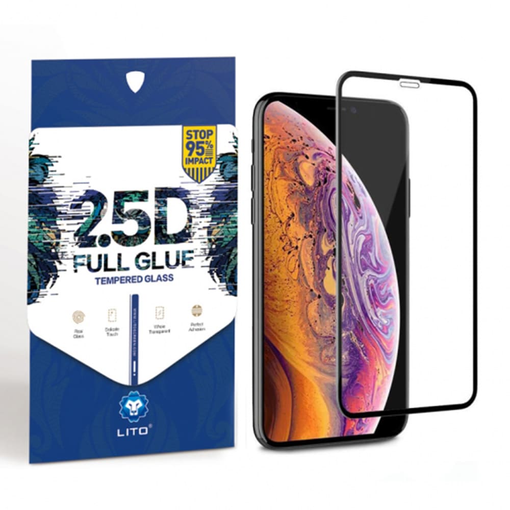 LITO 2.5D FullGlue staklo za Huawei Honor X8 / X8 a crno