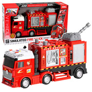 Fire Truck Fire Department With Water Cannon Drive Lights Sounds
