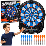 Electronic LCD Dartboard Arcade Game 25 Games 176 Variants