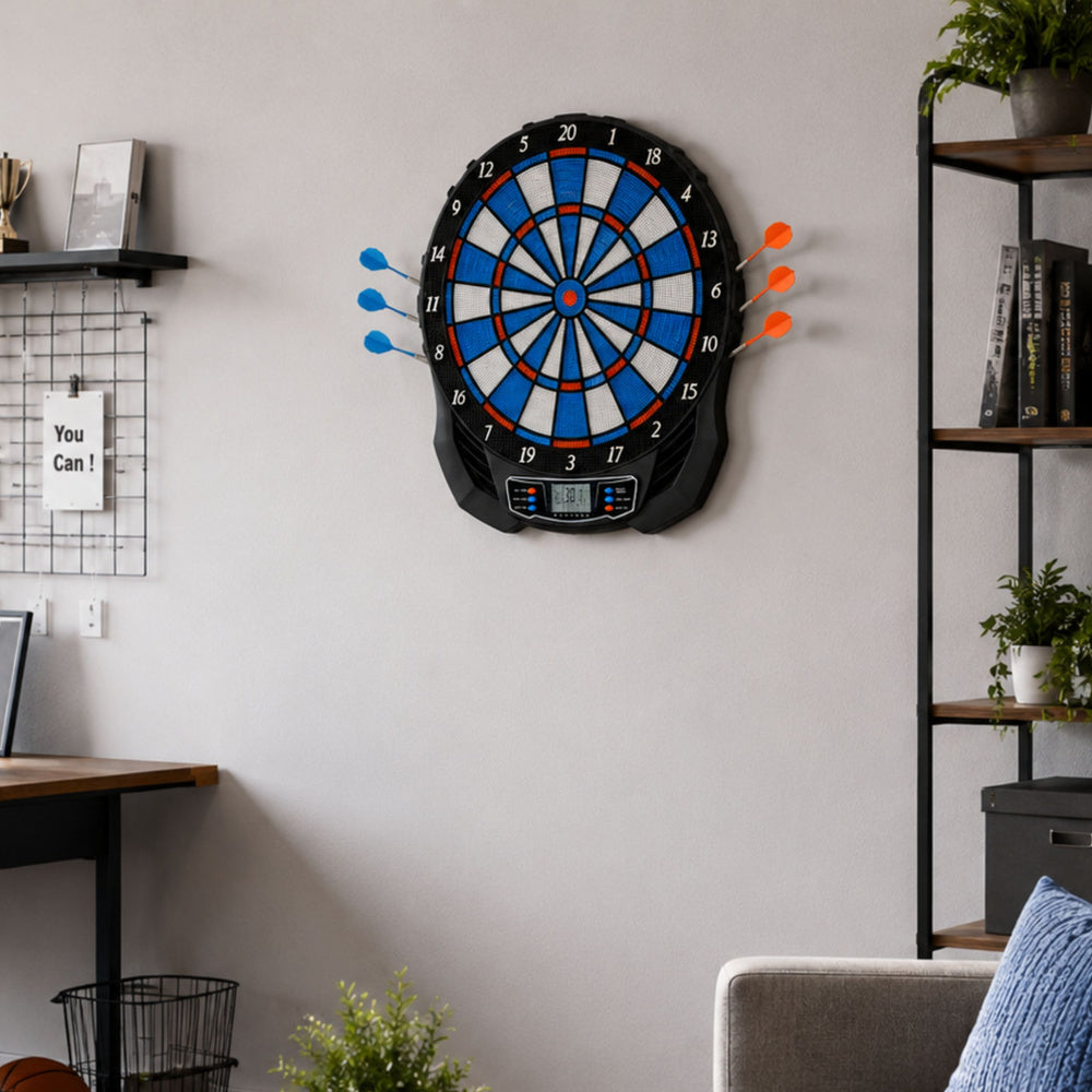 Electronic LCD Dartboard Arcade Game 25 Games 176 Variants