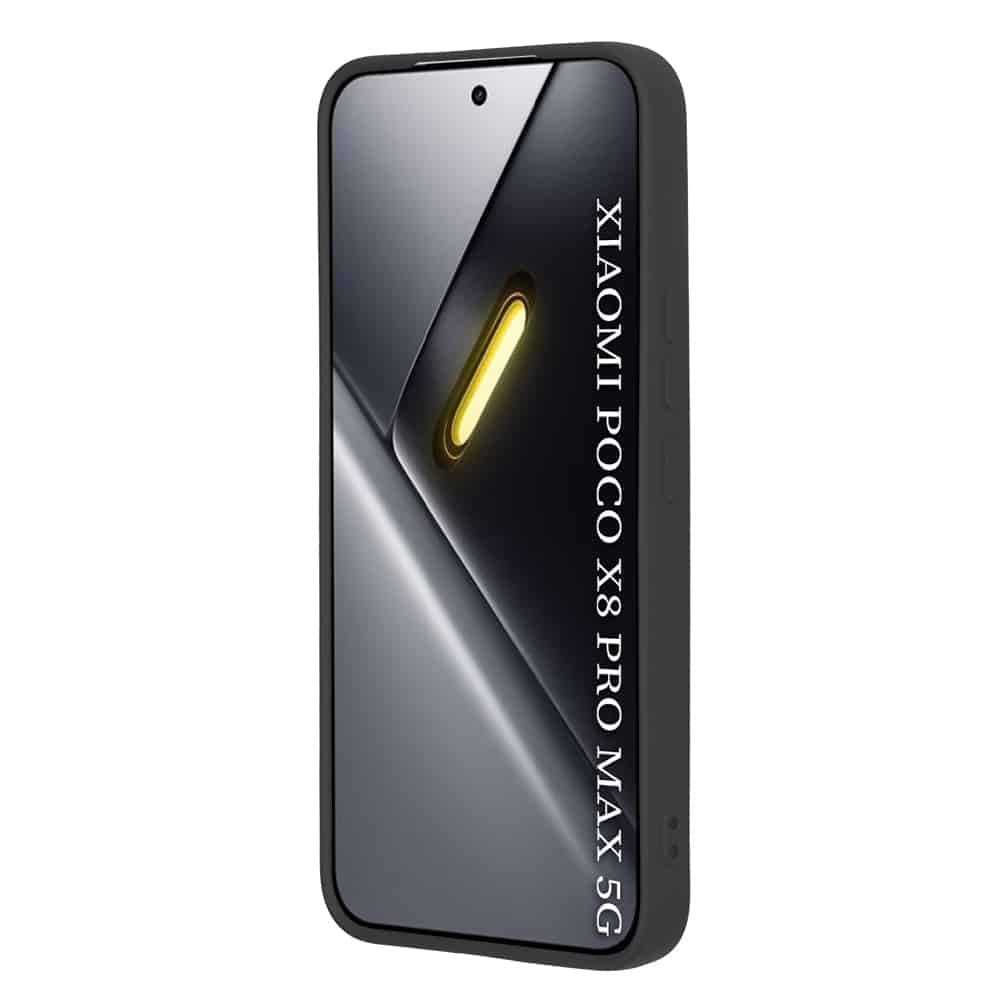 Techsuit SoftFlex silikonska maska za Xiaomi Poco X8 Pro Max – crna