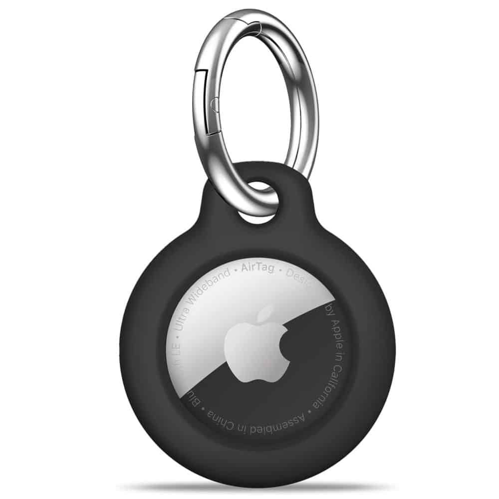 TECH-PROTECT TRPEŽNI ZAŠČITNI ETUIJI APPLE AIRTAG 1/2 - 4 KOSI črni