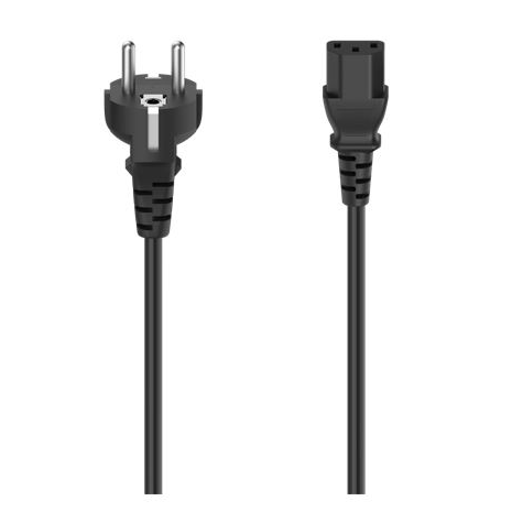 Hama 00200737 strujni kabel Crno 1,5 m Utikač tipa C C14 spoj