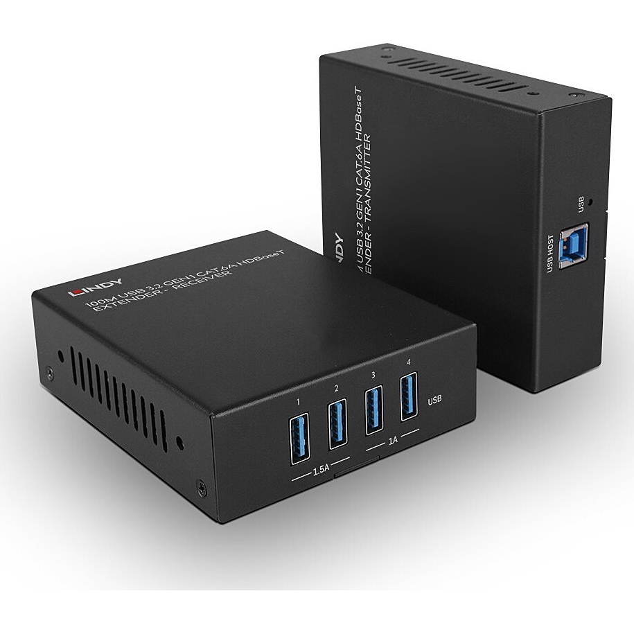 Lindy 43410 KVM ekstender Odašiljač i prijemnik