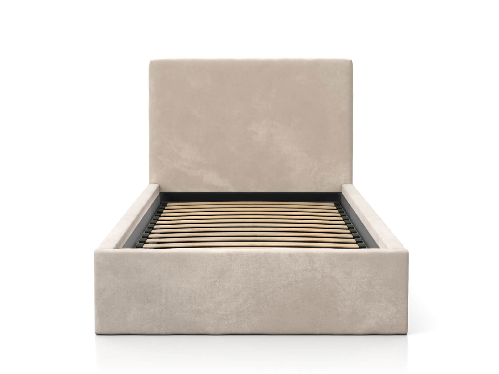 Tapecirani krevet 90x200 - "kocka" - Kids Line 4 - bež
