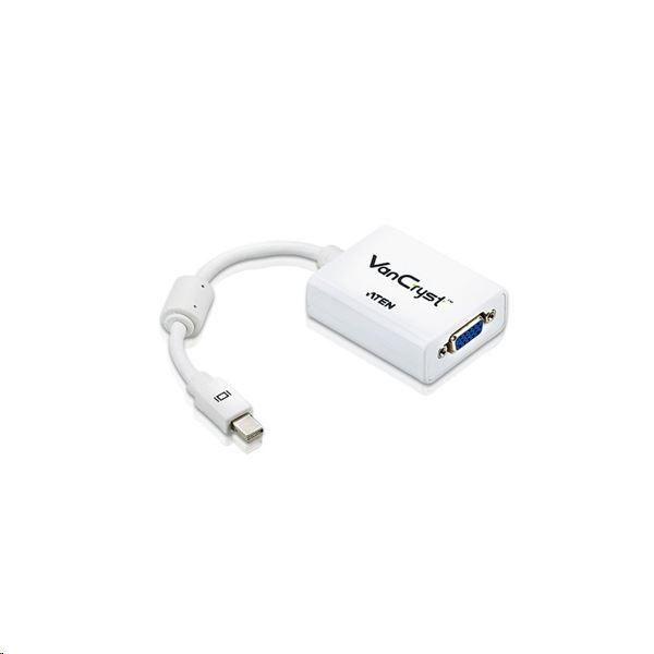 ATEN VC920-AT prilagodnik za video kabel Mini DisplayPort VGA (D-Sub) Bijelo
