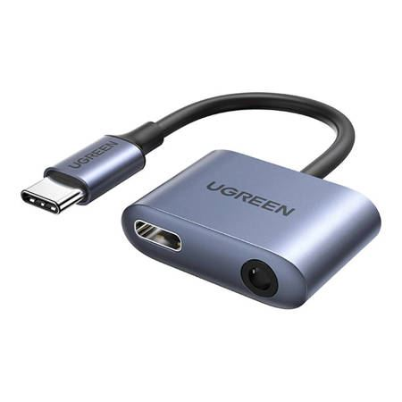Ugreen 60164 priključna stanica i replikator porta za prijenosno računalo Žičano USB 3.2 Gen 1 (3.1 Gen 1) Type-C Sivo