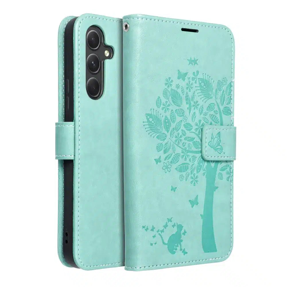 MEZZO Book etui za SAMSUNG GALAXY A54 5G tree green