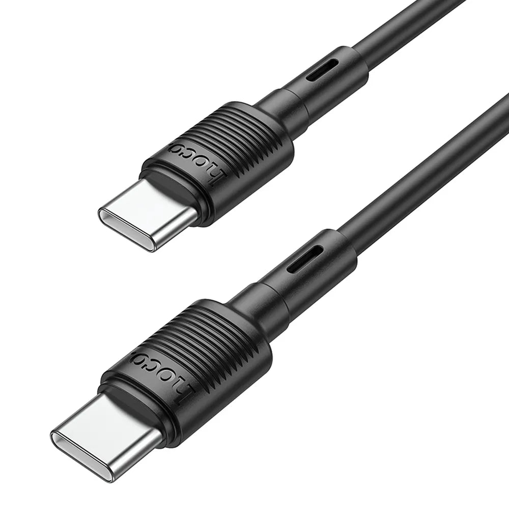 HOCO kabel Type C na Type C Power Delivery PD60W 3A Victory X83 1m črn