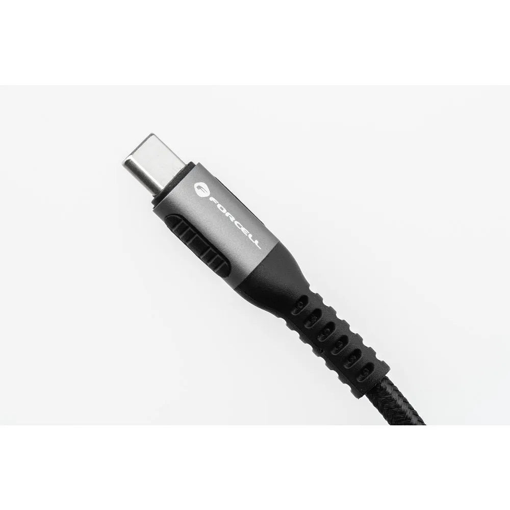 FORCELL F-ENERGY C263 kabel tip C na tip C QC4.0 PD 5A 240W Cafule 3m črna