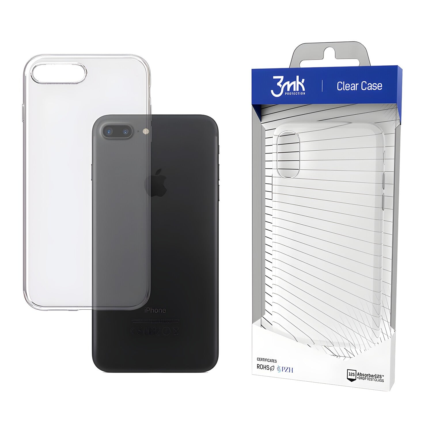 3mk Clear case futrola za Apple iPhone 7 Plus/iPhone 8 Plus - Prozirna KP20627