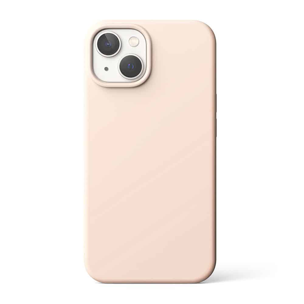 RINGKE SILIKONSKI OVITEK ZA IPHONE 14 PLUS / 15 PLUS PINK SAND