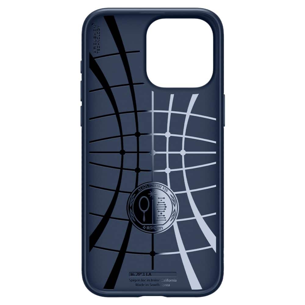Spigen LIQUID AIR etui za iPhone 15 Pro Max ACS06563 mornarsko moder