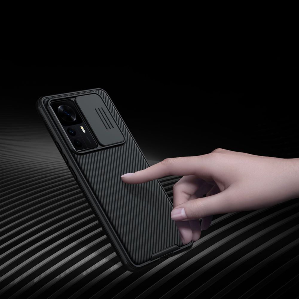 NILLKIN CAMSHIELD PRO ZAŠČITNA MASKA ZA XIAOMI 12 LITE ČRNA