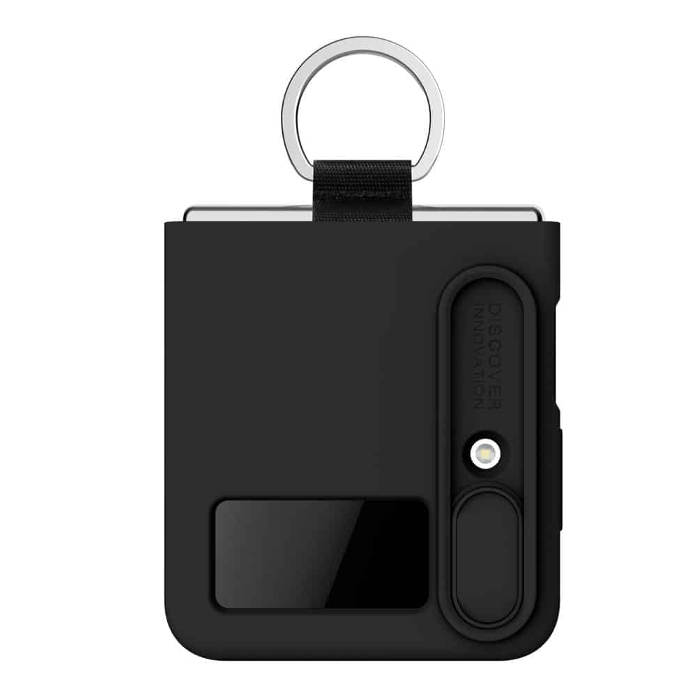 NILLKIN CAMSHIELD SILKY MASKA ZA SAMSUNG GALAXY Z FLIP 4 ČRNA