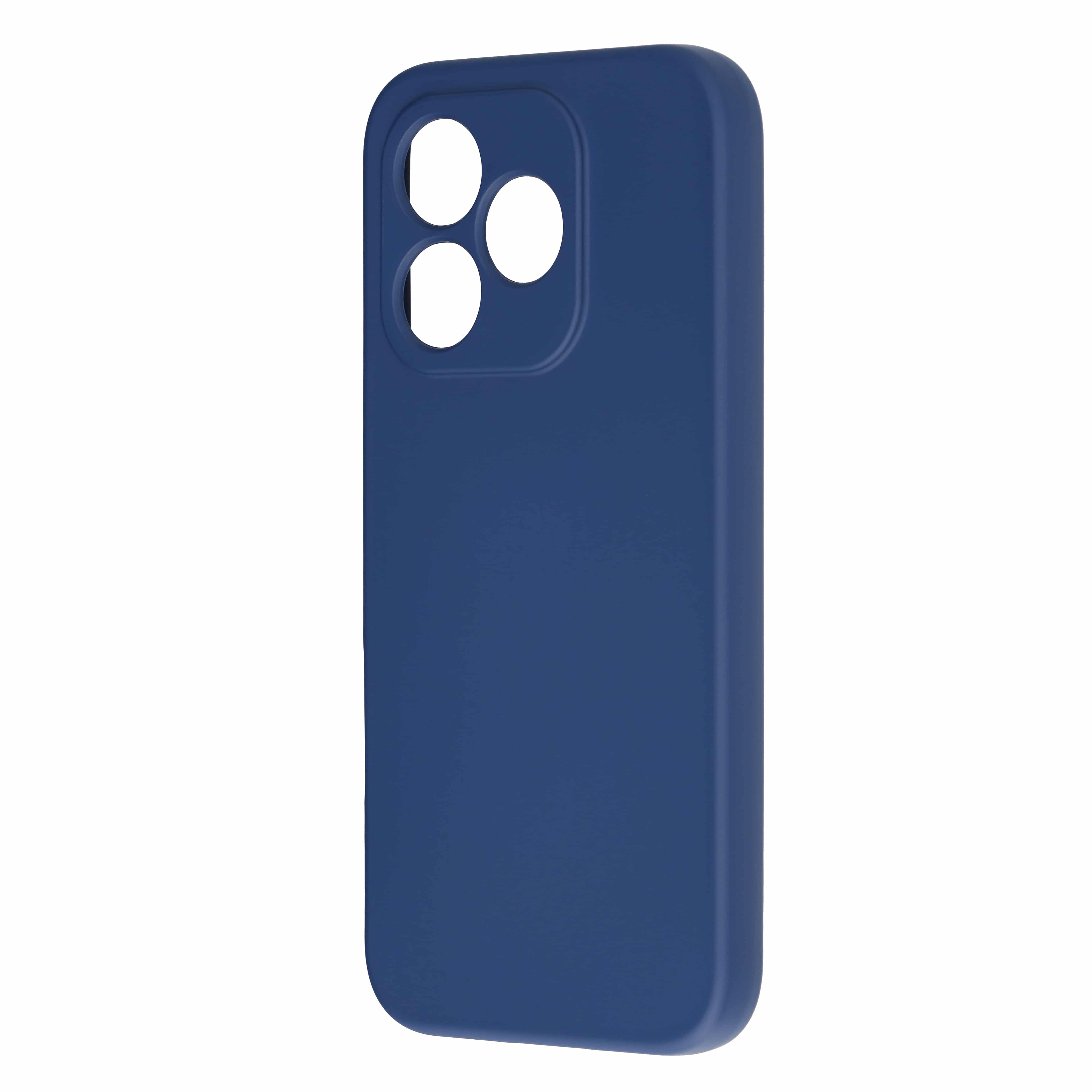 Techsuit SoftFlex silikonska maska za Honor 600 Lite – navy plava