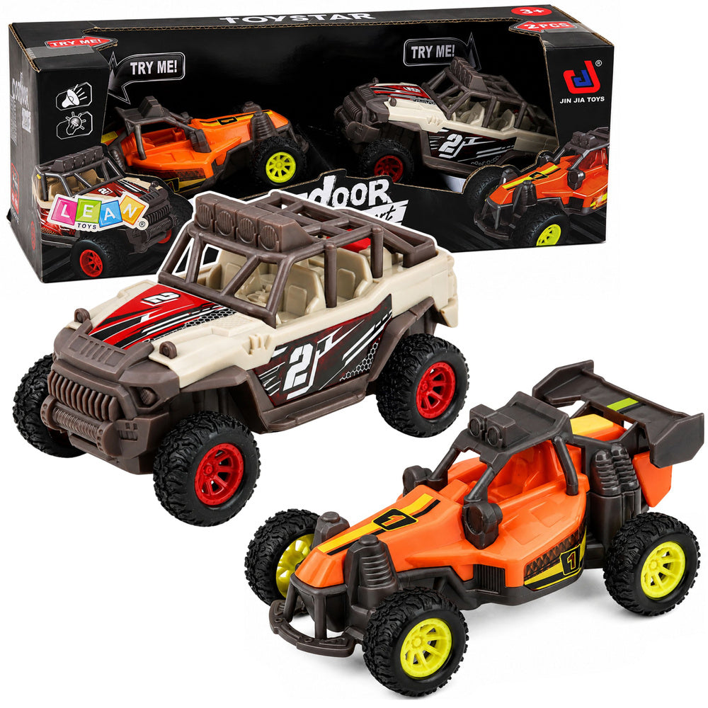 Set of Cross-Country Off-Road Vehicles Lights and Sounds 2 pcs.