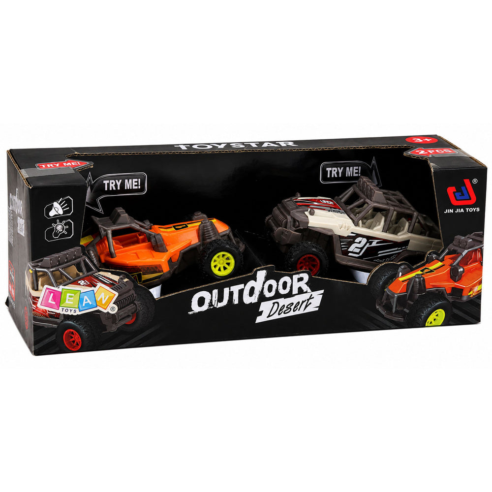 Set of Cross-Country Off-Road Vehicles Lights and Sounds 2 pcs.