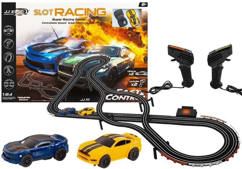 Staza za autiće sa 2 kontrolera - SLOT RACING