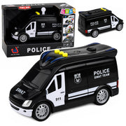 SWAT Special Unit Police Car Van Lights Sounds 1:32