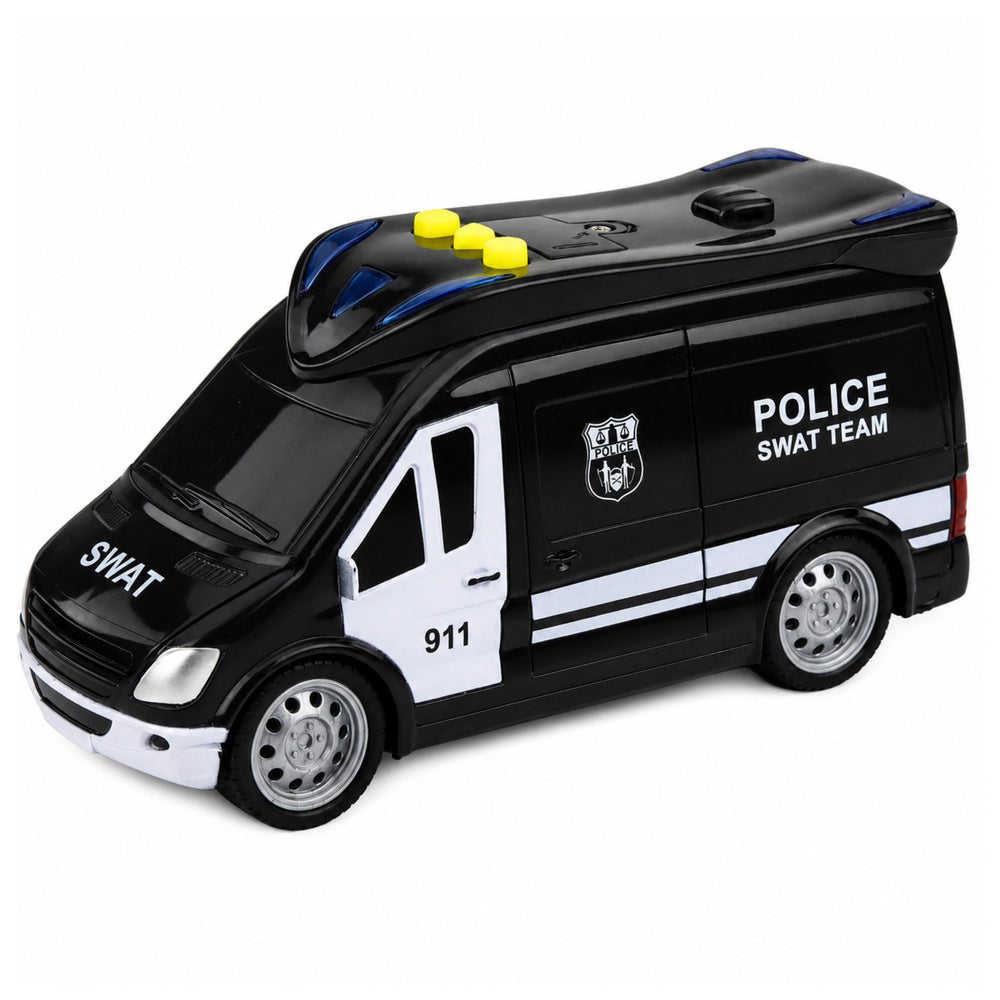 SWAT Special Unit Police Car Van Lights Sounds 1:32