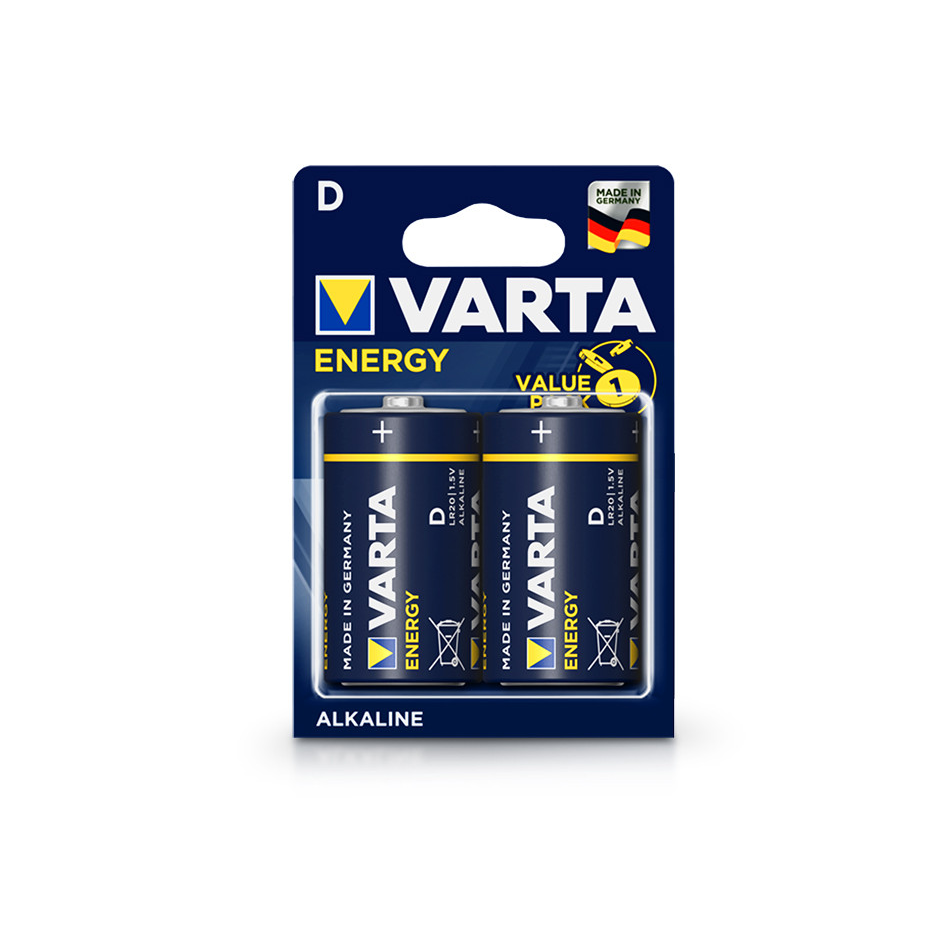Varta ENERGY D Baterija za jednokratnu upotrebu Alkalne