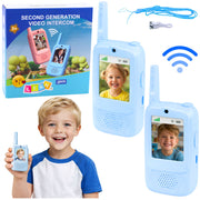 Walkie Talkie za djecu s funkcijom videopoziva - plavi