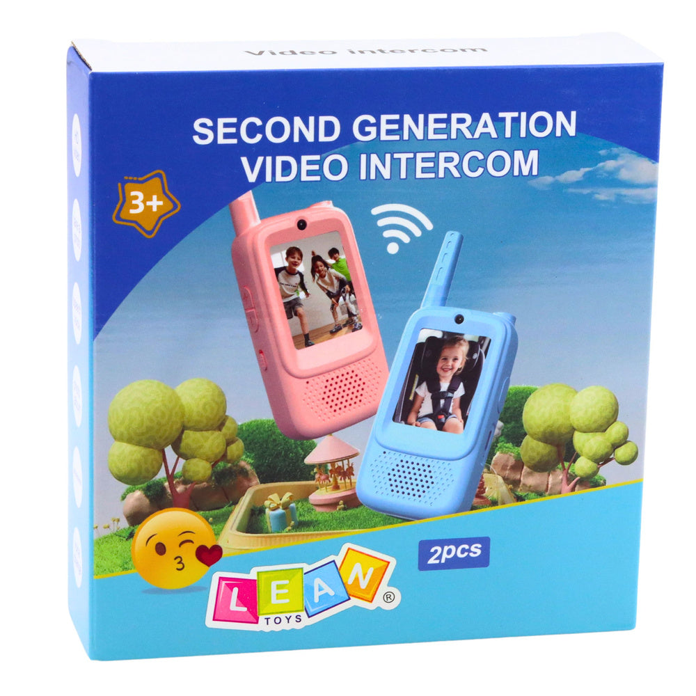 Walkie Talkie za djecu s funkcijom videopoziva - plavi
