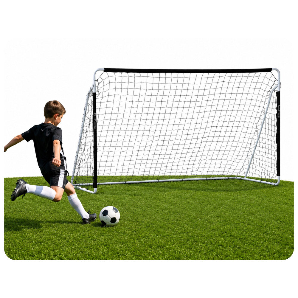 Metalni nogometni gol 307x209 cm - Soccer