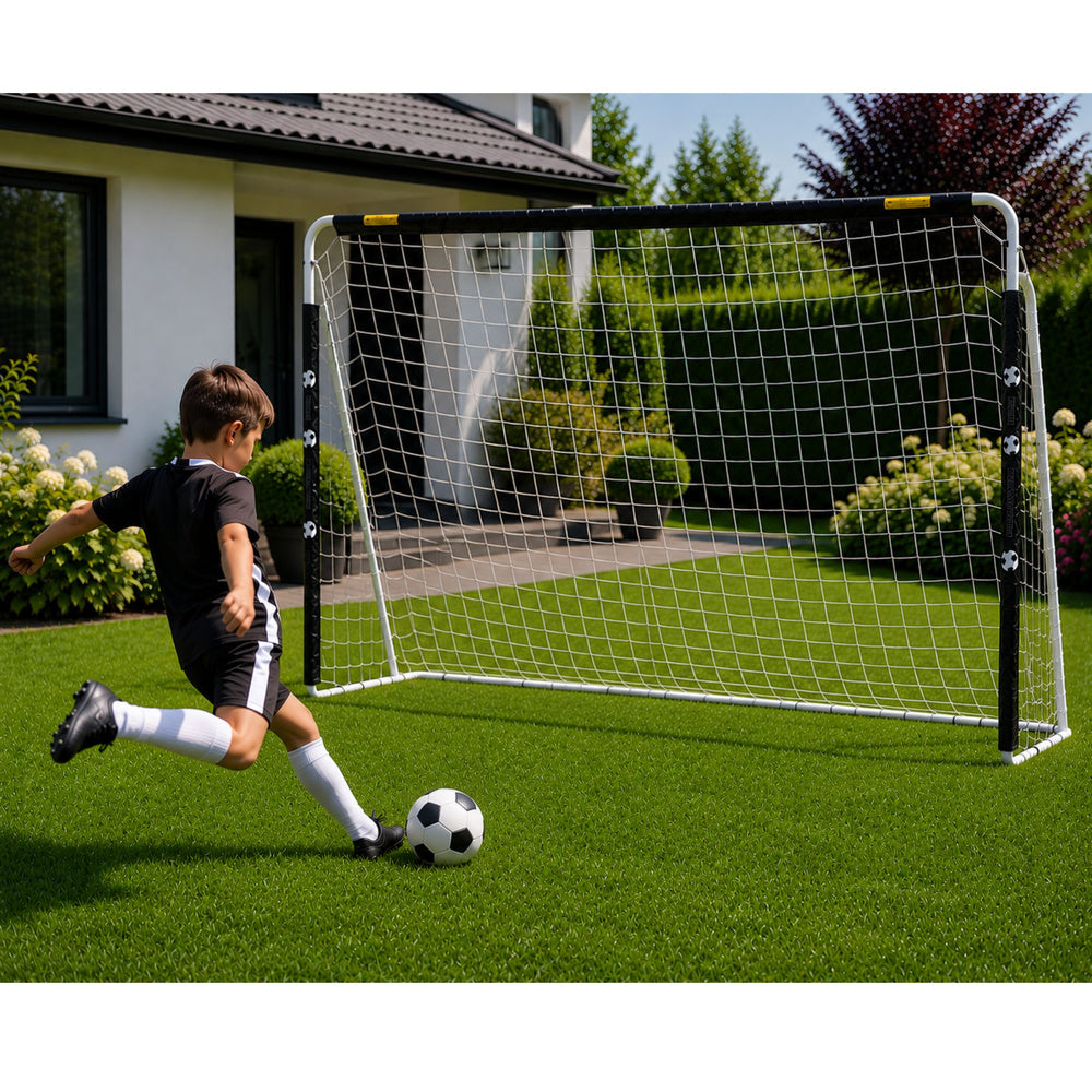 Metalni nogometni gol 307x209 cm - Soccer
