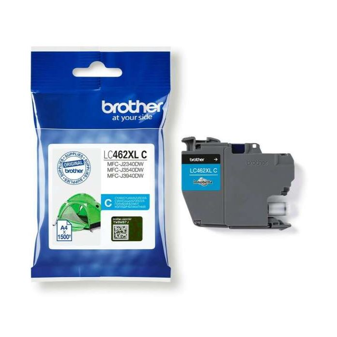 Brother LC462XLC spremnik s tintom 1 kom Original Visoki (XL) prinos Plavo