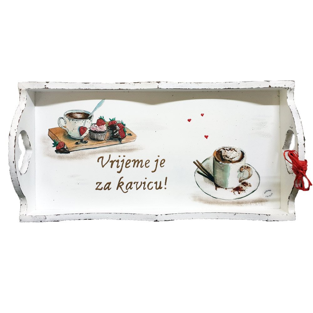 Pladenj  Čas je za kavico!   Š16127
