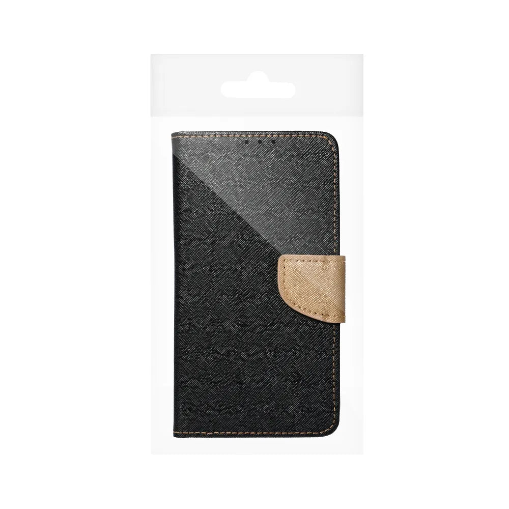 Fancy Book etui za XIAOMI Redmi 13c / POCO C65 črna / zlata