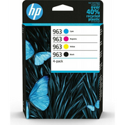 HP 963 4-Pack CMYK(4) Original Ink Cartridge Combo spremnik s tintom 5 kom Standardni prinos Crno, Plavo, Magenta, Žuto